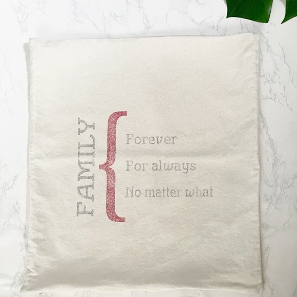 Thirty-one Statement Canvas Pillow Cover - Picture 1 of 8